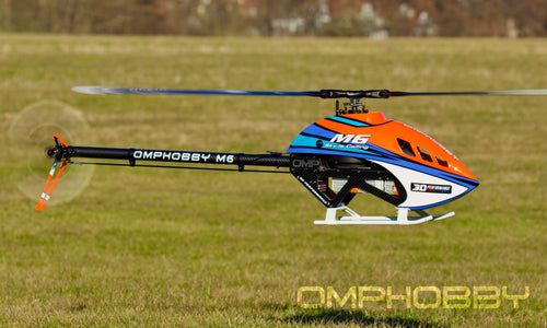 Buddy RC OMPHOBBY M6 RC Helicopter Frame Kit (with RotorTech blades and tail blades)