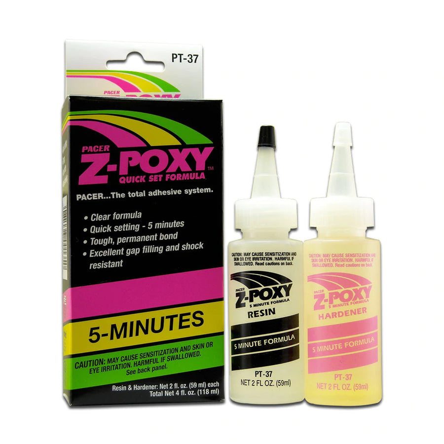 Buddy RC ZAP Z-POXY 5 Minute Expoxy PT-37 4oz