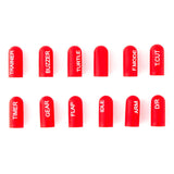 Buddy RC RadioMaster 12pcs Labeled Silicon Switch Cover Set (Short), view 2