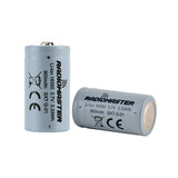 Buddy RC RadioMaster 900mah 3.7v Li-ion 18350 Battery for Zorro Radio Controller (2pcs), view 3