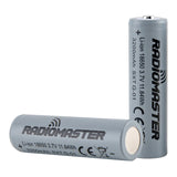 Buddy RC RadioMaster 18650 3200mAh 3.7V Battery (2pcs) for TX16S / Boxer / TX12/ Pocket / MT12 Radios, view 2