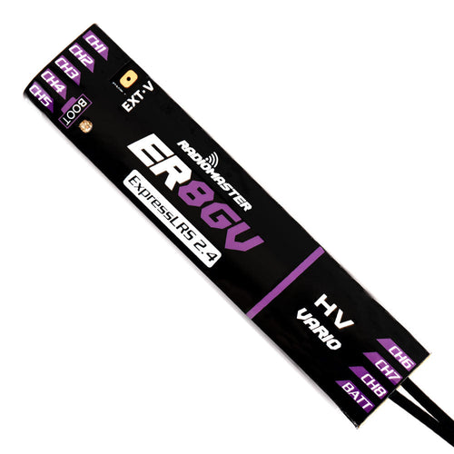 Buddy RC RadioMaster ER8GV 2.4GHz ELRS PWM Receiver