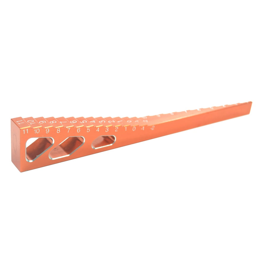 Buddy RC RC Cars Aluminium alloy 2 in 1 Ride Height & Droop Gauge BU Adjust Ruler