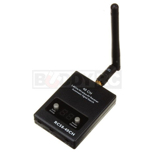 Buddy RC RC58 40 Channel 5.8G Hz Automatic FPV AV Receiver