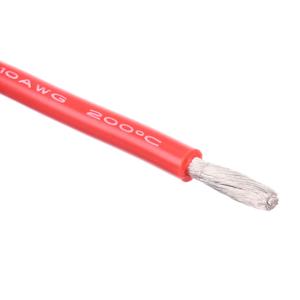 Buddy RC 10 AWG Bulk Roll Silicone Wire Priced for Per Foot - Red