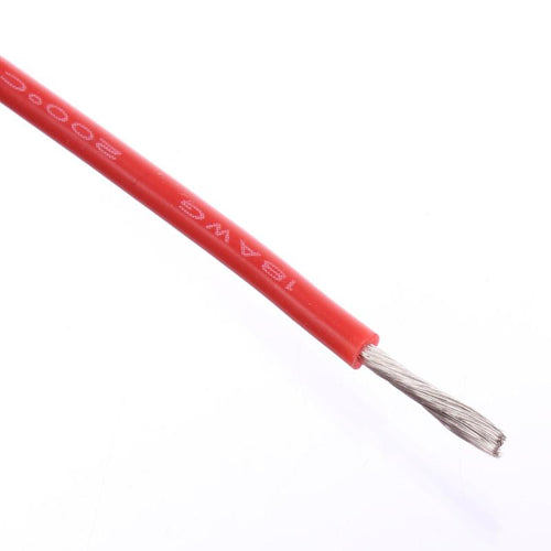 Buddy RC 18 AWG Bulk Roll Silicone Wire Priced for Per Foot - Red