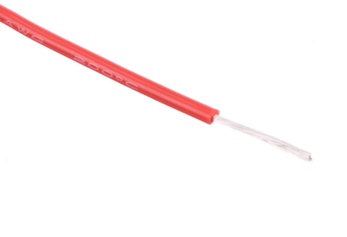 Buddy RC 20 AWG Bulk Roll Silicone Wire Priced for Per Foot - Red