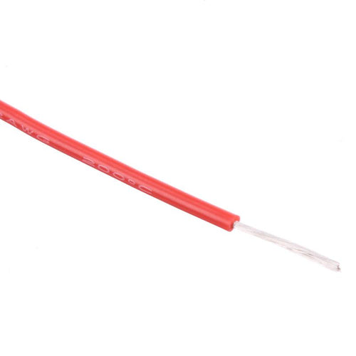 Buddy RC 22 AWG Bulk Roll Silicone Wire Priced for Per Foot - Red