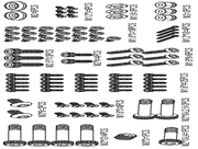 Buddy RC OMP Hobby Screw Kit set for M2 V2 Helicopter OSHM2128