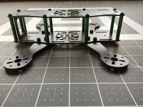 Buddy RC Shuriken V1 180 Sport Quad Frame by Sasquatch Labs