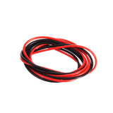 Buddy RC Silicone Power Wires - Red/Black 3ft Each, view 2