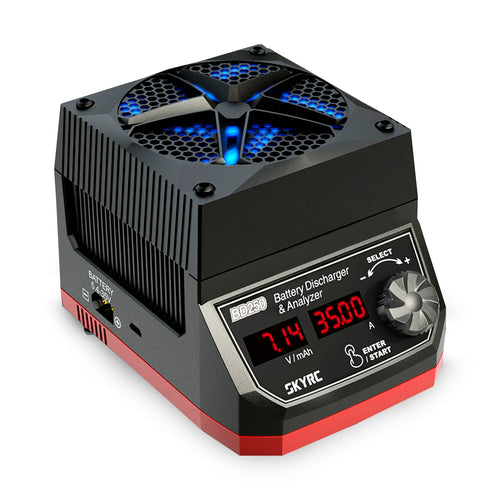 Buddy RC SKYRC BD250 250W 35A LiPo LiHV NiMH Battery Discharger & Analyzer