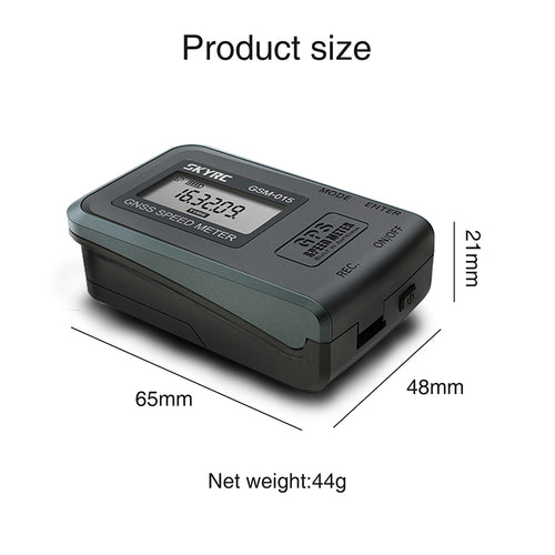 Buddy RC SkyRC GSM-015 GNSS Speed Meter