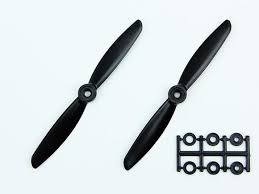 Buddy RC Spedix 5x4.5 Stock Replacement Black Props
