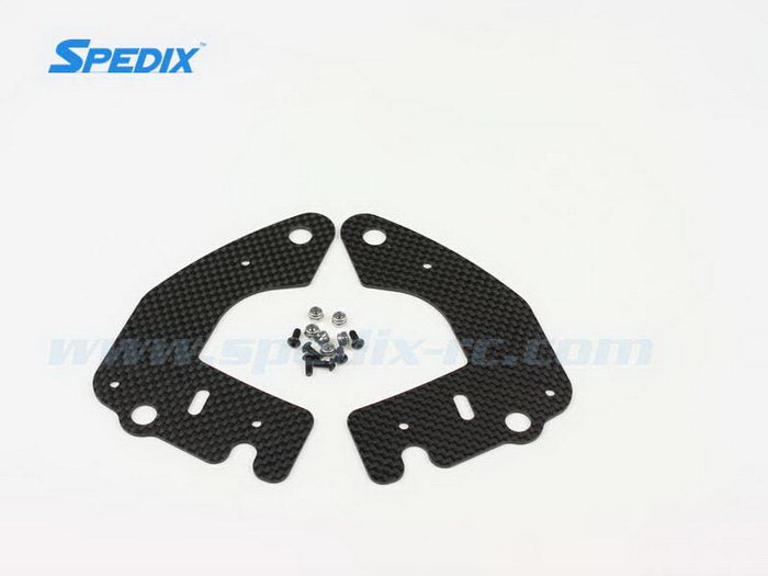 Buddy RC Spedix Carbon Fiber Main Frame Stiffener for Logo 500 - 600 - 600SE