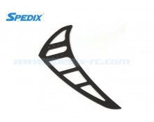 Buddy RC Spedix Full Carbon Tailfin for Logo 400 Series / Integrated Tailbox