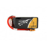 Buddy RC Tattu 1300mAh 3S 75C lipo battery pack with XT60 plug, view 2