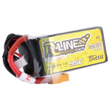 Buddy RC Tattu 1800mah 4S 95C R-Line Lipo Battery with XT60 Plug, view 2