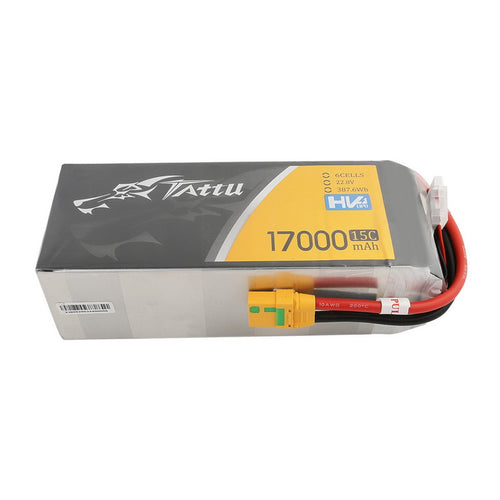 Buddy RC Tattu 22.8V 15C 6S 17000mAh LiPo Battery With XT90-S Plug For UAV