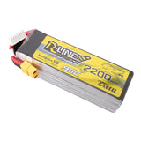 Buddy RC Tattu 2200mah 6S 95C 22.2V R-Line Lipo Battery With XT60 Plug For 7" Quad, view 2