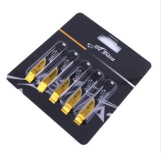 Buddy RC Tattu 220mAh 3.7V 45C 1S1P LiPo Battery Pack with Eflite Stock Ultra Micro Connector 5 pack