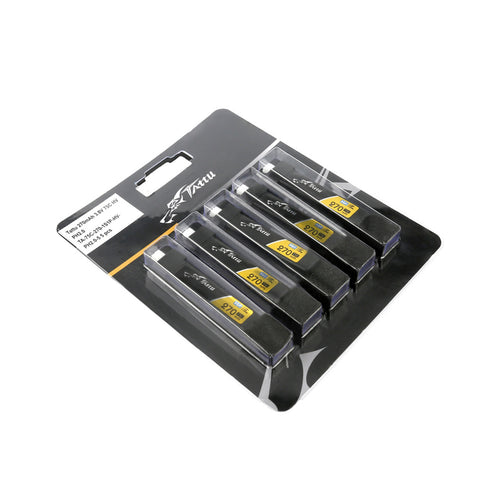Buddy RC Tattu 270mAh 1S 75C 3.8V High Voltage Lipo Battery Pack with JST-PHR 2.0 Plug (5pcs)