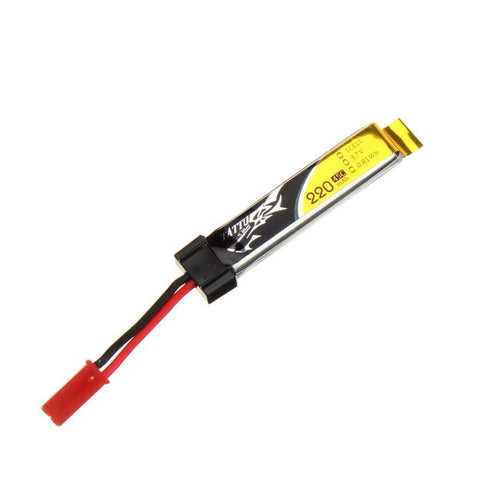 Buddy RC Tattu 3.7V 220mah Battery Pack with JST plug 5 piece