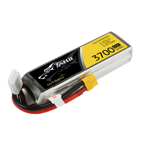 Buddy RC Tattu G-Tech 3700mAh 4S 45C Lipo Battery Pack With XT60 Plug