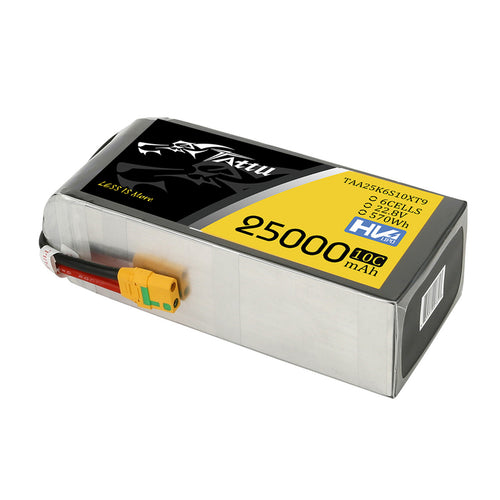 Buddy RC Tattu 6S 25000mAh 22.8V 10C LiPo Battery With XT90-S Plug For UAV