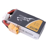 Buddy RC Tattu 850mAh 11.1V 45C 3S1P Lipo Battery Pack with XT60 plug, view 3