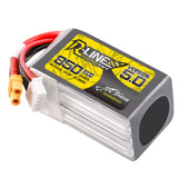 Buddy RC Tattu 850mAh 4S 150C 14.8V R-Line Version 5.0 Lipo Battery Pack With XT30U-F Plug, view 2