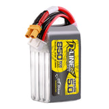 Buddy RC Tattu 850mAh 4S 150C 14.8V R-Line Version 5.0 Lipo Battery Pack With XT30U-F Plug, view 3