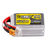 Buddy RC Tattu 850mAh 4S 150C 14.8V R-Line Version 5.0 Lipo Battery Pack With XT30U-F Plug, view 4