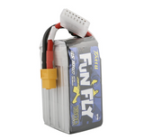 Buddy RC Tattu FunFly 1300mAh 100C 22.2V 6S1P lipo battery pack with XT60 Plug, view 3