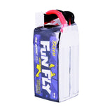 Buddy RC Tattu FunFly 1550mAh 100C 14.8V 4S1P lipo battery pack with XT60 Plug for Practice, view 2