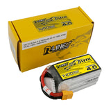 Buddy RC Tattu R-Line Version 4.0 1400mAh 22.2V 130C 6S1P Lipo Battery Pack With XT60 Plug, view 4