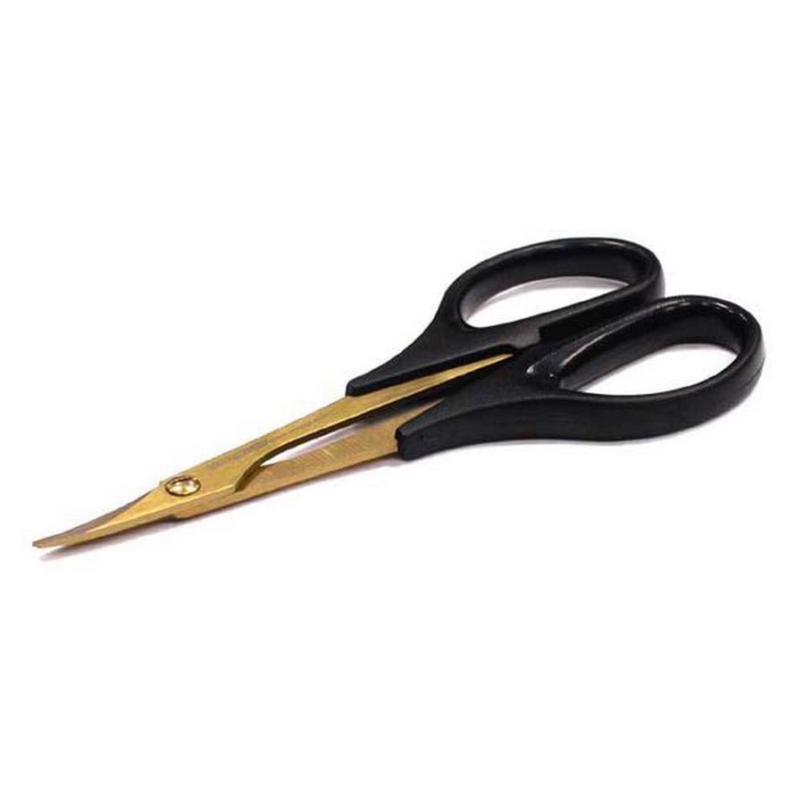 Buddy RC RC Hobby Tool Titanium Nitride Lexan Shell Body Scissors Curved Tip