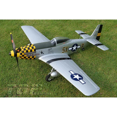 Buddy RC Top RC P-51D Mustang 750mm/30.00in EPO Electric RC Airplane PNP Yellow