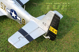 Buddy RC Top RC P-51D Mustang 750mm/30.00in EPO Electric RC Airplane PNP Yellow, view 3