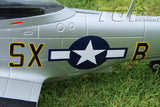 Buddy RC Top RC P-51D Mustang 750mm/30.00in EPO Electric RC Airplane PNP Yellow, view 5