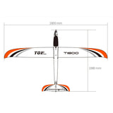Buddy RC Top RC T1800 1800mm Wingspan EPO Glider RC Airplane PNP, view 6