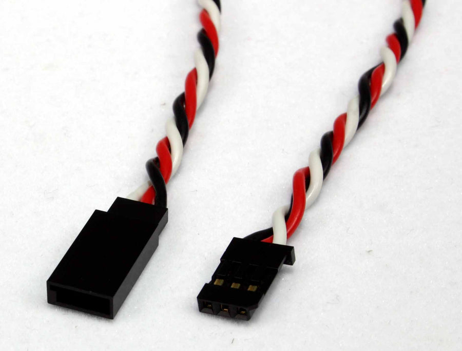 Buddy RC Twisted 20 AWG Servo Wire with Connectors
