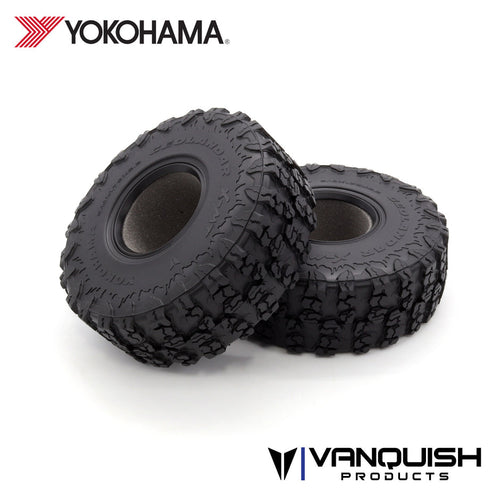 Buddy RC Vanquish Products Yokohama Geolandar X-MT 2.2 Tires (2) Red Compound - 5.1"