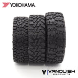 Buddy RC Vanquish Products Yokohama Geolandar X-MT 2.2 Tires (2) Red Compound - 5.1", view 3
