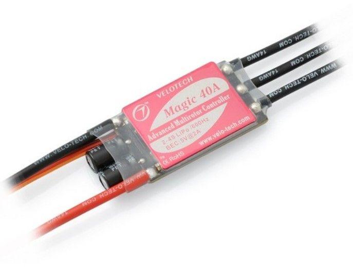 Buddy RC Velotech Magic Multirotor Speed Controller 40A with SimonK Program OPTO