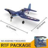 Buddy RC VOLANTEX RC F4U Corsair 4CH Warbird Airplane with Xpilot Stabilizer - One-key Aerobatic RTF 761-8, view 2