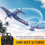 Buddy RC VOLANTEX RC F4U Corsair 4CH Warbird Airplane with Xpilot Stabilizer - One-key Aerobatic RTF 761-8, view 3