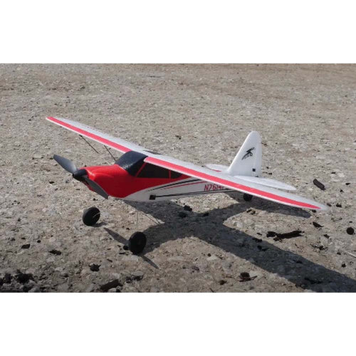 Buddy RC VOLANTEX RC Sport Cub 500 4Ch RC Trainer Airplane w- 6-Axis Gyro One-key Aerobatic Park flyer (761-4) RTF