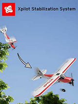 Buddy RC VOLANTEX RC Sport Cub 500 4Ch RC Trainer Airplane w- 6-Axis Gyro One-key Aerobatic Park flyer (761-4) RTF, view 3