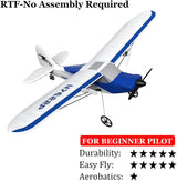 Buddy RC VOLANTEX RC Sport Cub S2 RC Plane with Gyro Stabilization System Ready to Fly for Beginners 2-CH Remote Control Airplane RTF (762-2), view 2
